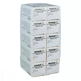 UNIZINK 50 tabletek powlekanych dojelitowo, 10X50 szt