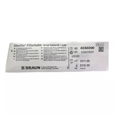 STERIFIX Słomka filtrująca 10 cm Schl., 1 szt