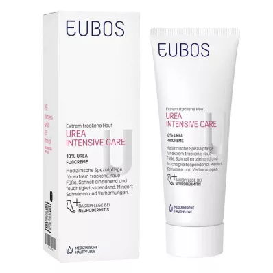 EUBOS TROCKENE HAUT Krem do stóp z mocznikiem 10%, 100 ml