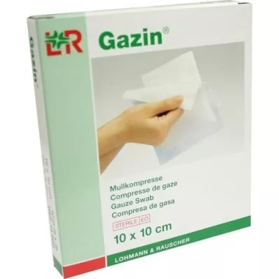 GAZIN Gaza komp.10x10 cm sterylna 8x, 5X2 szt