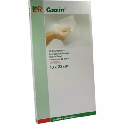 GAZIN Gaza komp.10x20 cm sterylna 8x, 5X2 szt