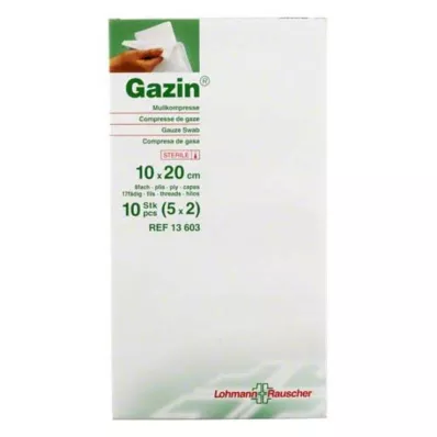 GAZIN Gaza komp.10x20 cm sterylna 8x, 5X2 szt