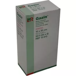 GAZIN Gaza komp.10x20 cm sterylna 8x, 25X2 szt