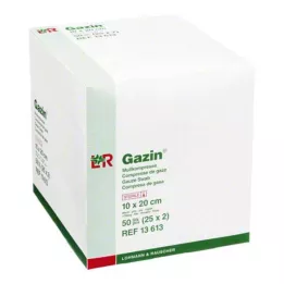 GAZIN Gaza komp.10x20 cm sterylna 8x, 25X2 szt