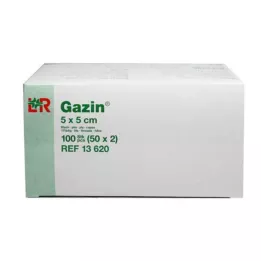 GAZIN Gaza komp.5x5 cm sterylna 8x, 50X2 szt