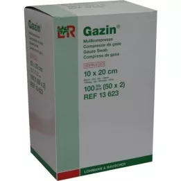 GAZIN Gaza komp.10x20 cm sterylna 8x, 50X2 szt