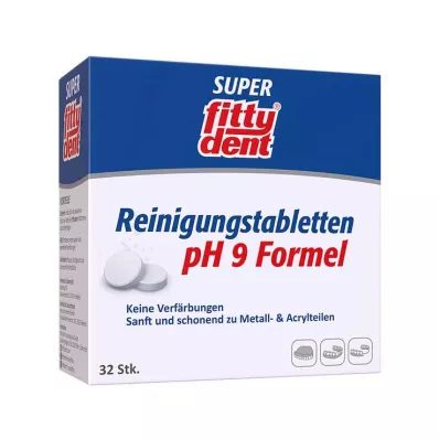 FITTYDENT Super tabletki czyszczące, 32 szt