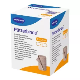 PÜTTER Bandaż 8 cmx5 m, 1 szt