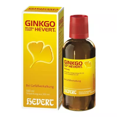 GINKGO BILOBA COMP.Krople Hevert, 200 ml