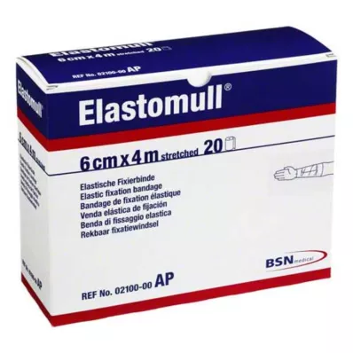 ELASTOMULL 6 cmx4 m elastyczna opaska mocująca 2100, 20 szt ELASTOMULL 6 cmx4 m elastyczna opaska mocująca 2100, 20 szt
