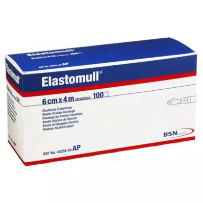 ELASTOMULL Elastyczna opaska mocująca 6 cmx4 m 45251, 100 szt ELASTOMULL Elastyczna opaska mocująca 6 cmx4 m 45251, 100 szt