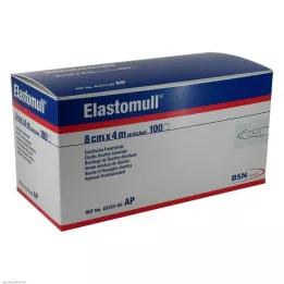 ELASTOMULL Elastyczna opaska mocująca 8 cmx4 m 45252, 100 szt