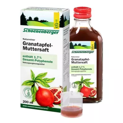 GRANATAPFEL MUTTERSAFT Schoenenberger Heilpfl.S., 3X200 ml GRANATAPFEL MUTTERSAFT Schoenenberger Heilpfl.S., 3X200 ml
