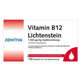 VITAMIN B12 1000 μg Ampułki Lichtenstein, 100 x 1 ml
