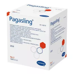 PAGASLING Gaziki niesterylne rozmiar 2 orzech, 1000 szt