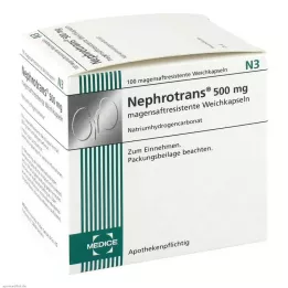 NEPHROTRANS kapsułki powlekane dojelitowo, 100 szt