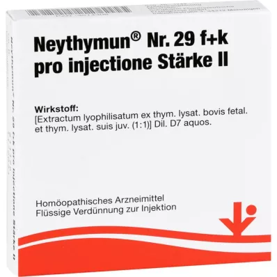 NEYTHYMUN No.29 f+k pro inject.st. II Ampułki, 5X2 ml