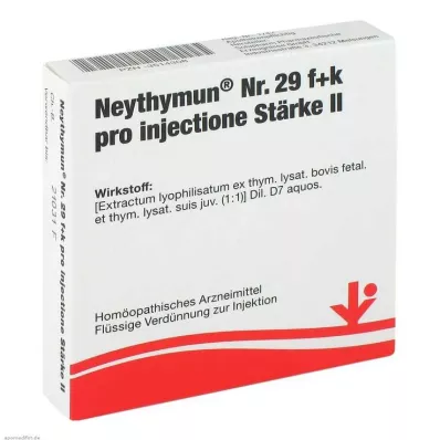 Neythymun nr 29 f + k na zastrzyk.St. II Ampułki, 5X2 ml