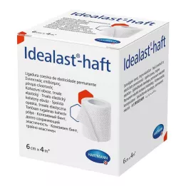 IDEALAST Bandaż samoprzylepny 6 cmx4 m, 1 szt