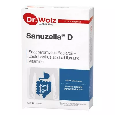 SANUZELLA D Cellulose Capsules, 60 kapsułek
