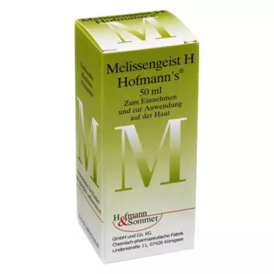 Spirytus Melissa H Hofmanns krople, 50 ml Spirytus Melissa H Hofmanns krople, 50 ml