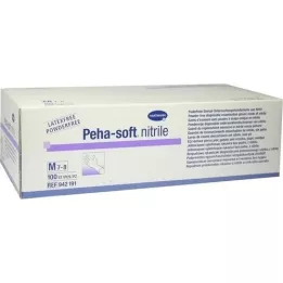 PEHA-SOFT nitryl Unt.Hand.unste.puderfrei M, 100 szt