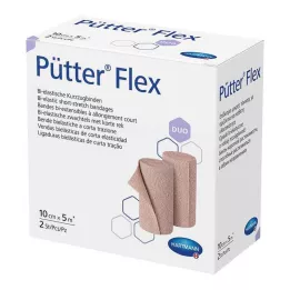 Bandaż Pütter Flex Duo 10 cm x 5 m, 2 szt