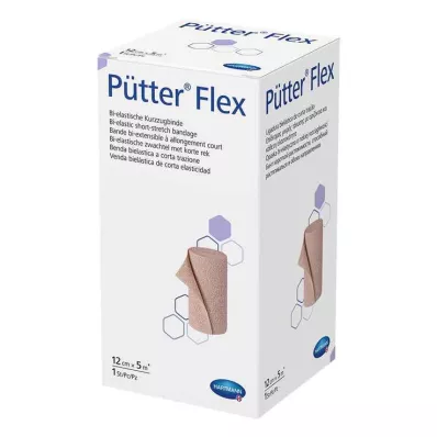 PÜTTER Bandaż elastyczny 12 cmx5 m, 1 szt