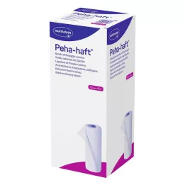 PEHA-HAFT Bandaż mocujący bezlateksowy 12 cm x 4 m, 1 szt