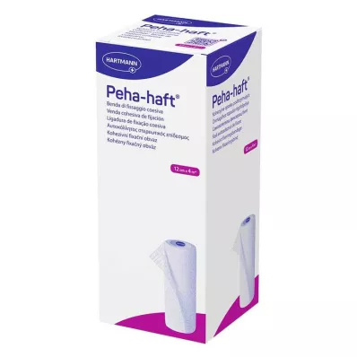 Peha Haft bandaż mocujący bez lateksu 12 cm x 4 m, 1 szt Peha Haft bandaż mocujący bez lateksu 12 cm x 4 m, 1 szt