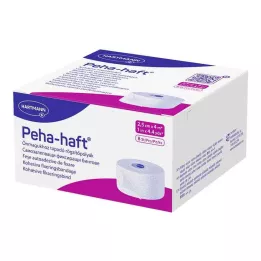 PEHA-HAFT Bandaż mocujący bezlateksowy 2,5 cm x 4 m, 8 szt