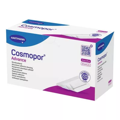 COSMOPOR Opatrunek na ranę Advance 8x15 cm, 25 szt