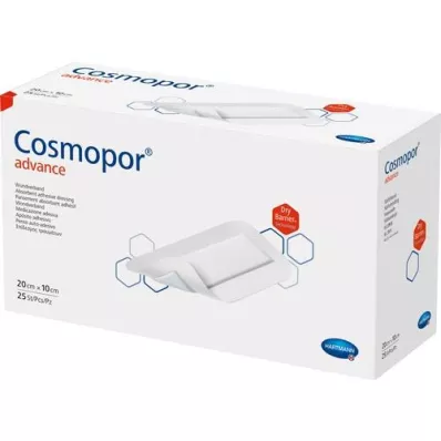 COSMOPOR Opatrunek na ranę Advance 10x20 cm, 25 szt