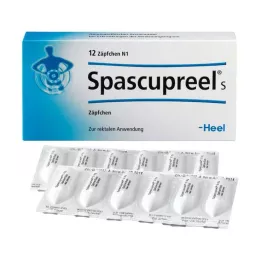 SPASCUPREEL Czopki S, 12 szt
