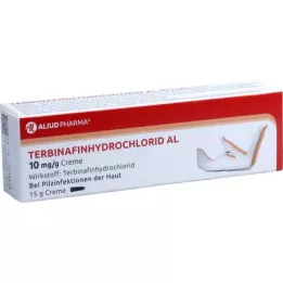 TERBINAFINHYDROCHLORID AL 10 mg/g kremu, 15 g