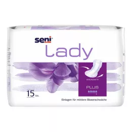 SENI Podpaski dla kobiet z nietrzymaniem moczu plus, 15 szt