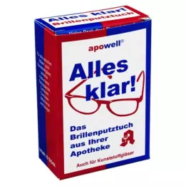 BRILLENPUTZTÜCHER All Clear, 10 szt