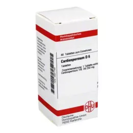 CARDIOSPERMUM D 6 tabletek, 80 szt