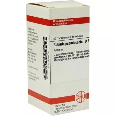 ROBINIA PSEUDACACIA D 6 tabletek, 80 szt