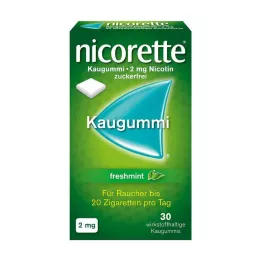 NICORETTE Guma do żucia 2 mg freshmint, 30 szt