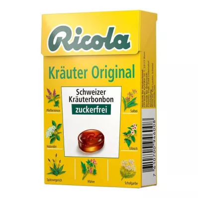 RICOLA o.Z.Box Cukierki ziołowe, 50 g