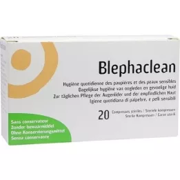 BLEPHACLEAN Kompresy sterylne, 20 szt
