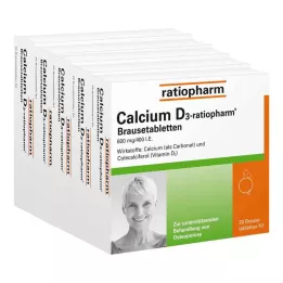 CALCIUM Tabletki musujące D3-ratiopharm, 100 szt