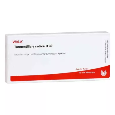 TORMENTILLA E radice D 30 ampułek, 10 x 1 ml