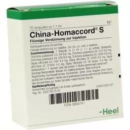 CHINA HOMACCORD Ampułki S, 10 szt