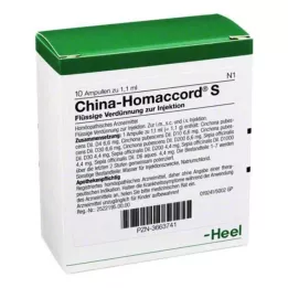 CHINA HOMACCORD Ampułki S, 10 szt