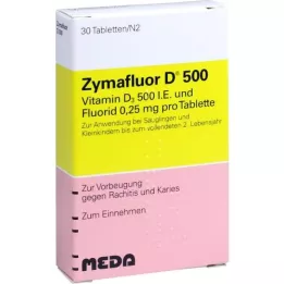 ZYMAFLUOR D 500 tabletek, 30 szt