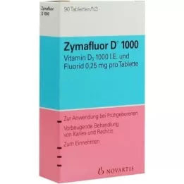 ZYMAFLUOR D 1000 tabletek, 90 szt
