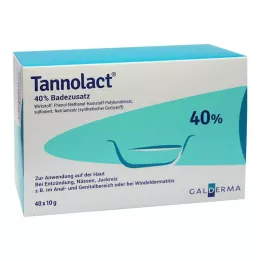 TANNOLACT Dodatek do kąpieli, 40X10 g