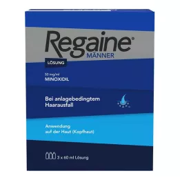 REGAINE Roztwór dla mężczyzn, 3X60 ml